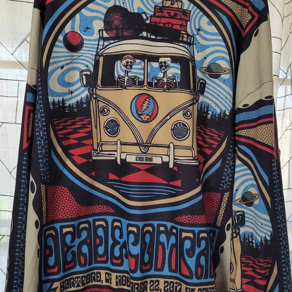Greatful Dead Other - Dead & Company 2017 Tour Hoodie Size 3xl